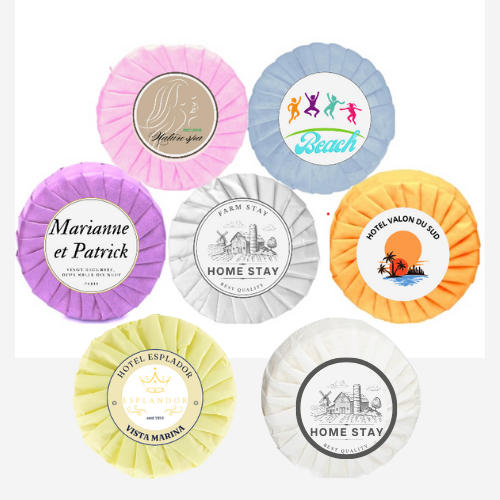 250 Savons d’accueil personnalisés avec votre Logo, original pour hôtel, publicité, cadeau mariage, savon publicitaire