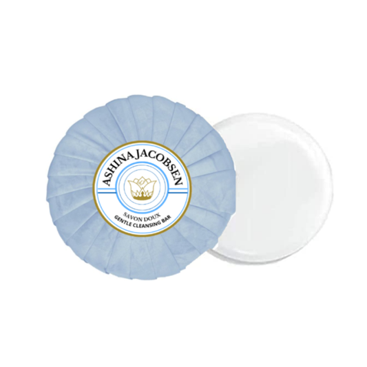 ASHINA JACOBSEN savon 20G sous emballage bleu - LOT DE 100,