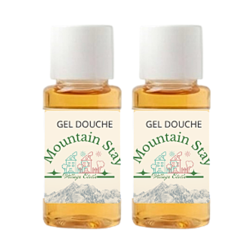 100 Gels douche de 30ml Personnalisés avec votre LOGO